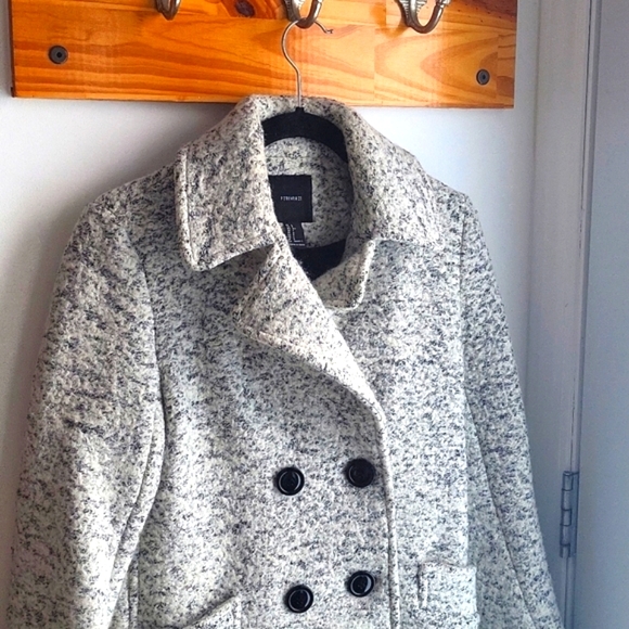 Forever 21 wool Bouble breasted jacket - Picture 2 of 9